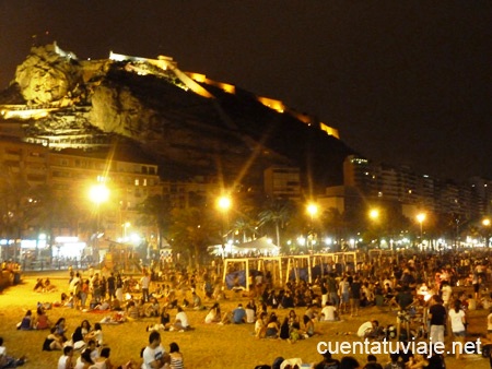 Noche de San Juan, Alicante.